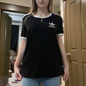 S black Adidas t-shirt